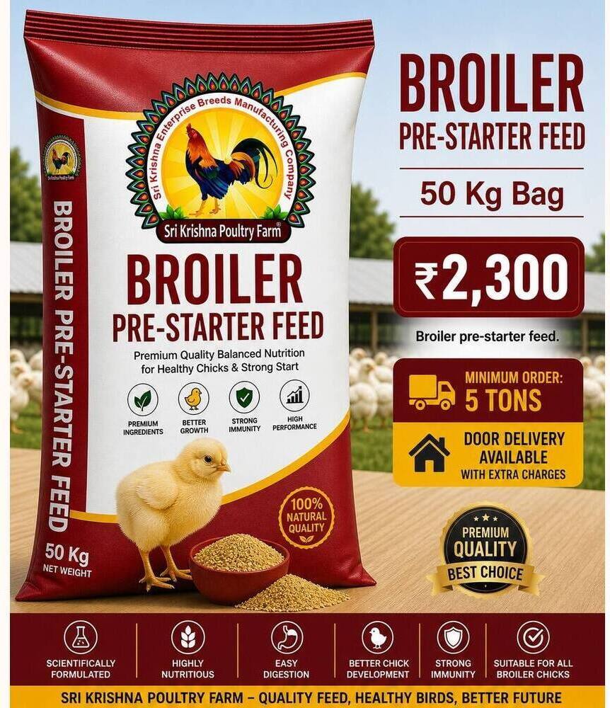Broiler Pre-Starter Feed 50 kg