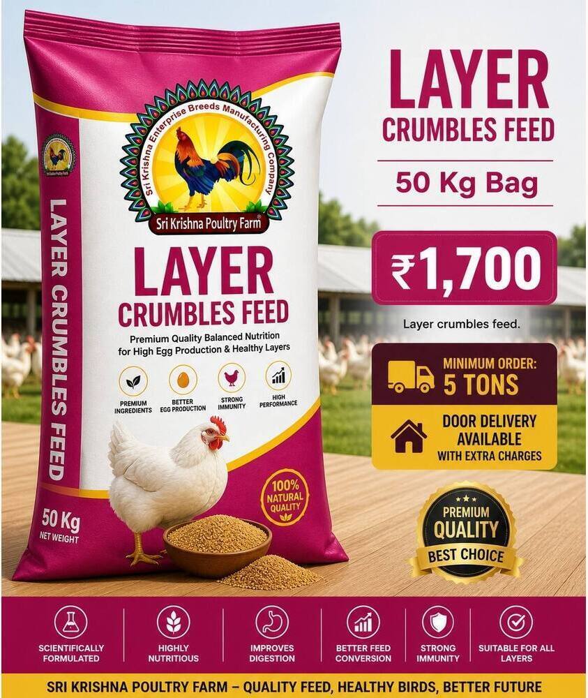 Layer Crumbles Feed 50 kg