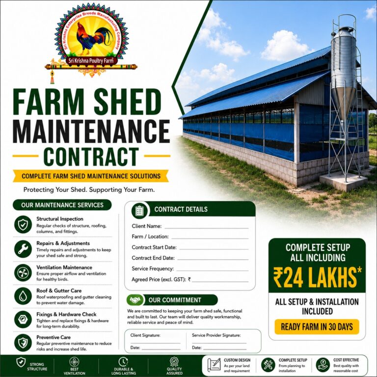 Farm Shed Maintenance Contract