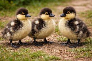 One-Month-Old Chicks