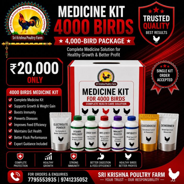 4000 Birds Large Farm Supply Package