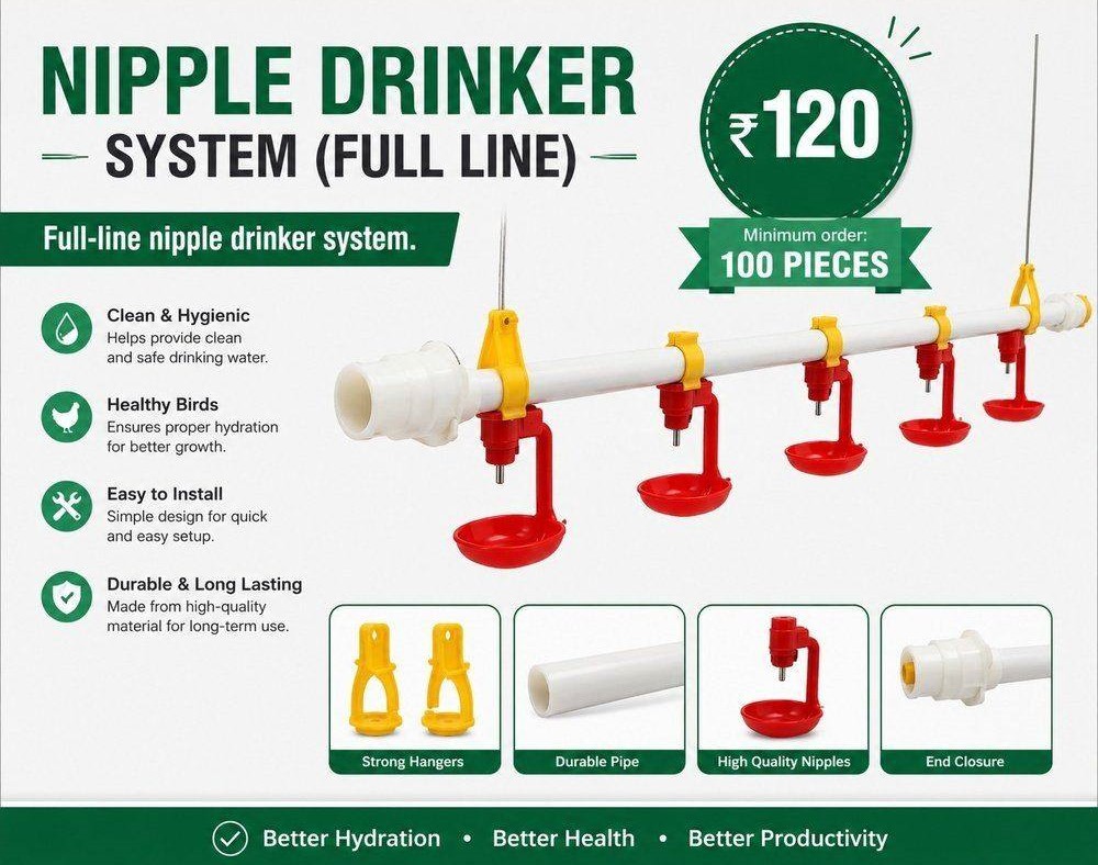 Nipple Drinker System (Full line)