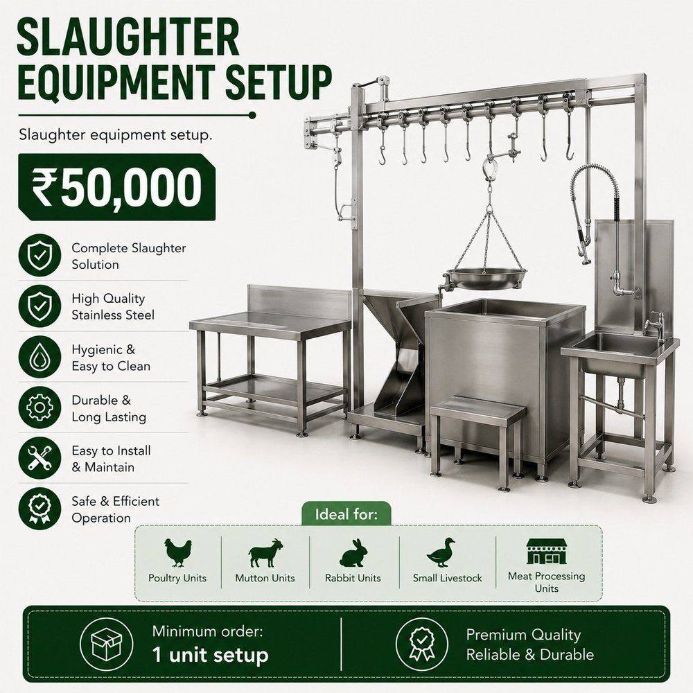 Slaughter Equipment Setup