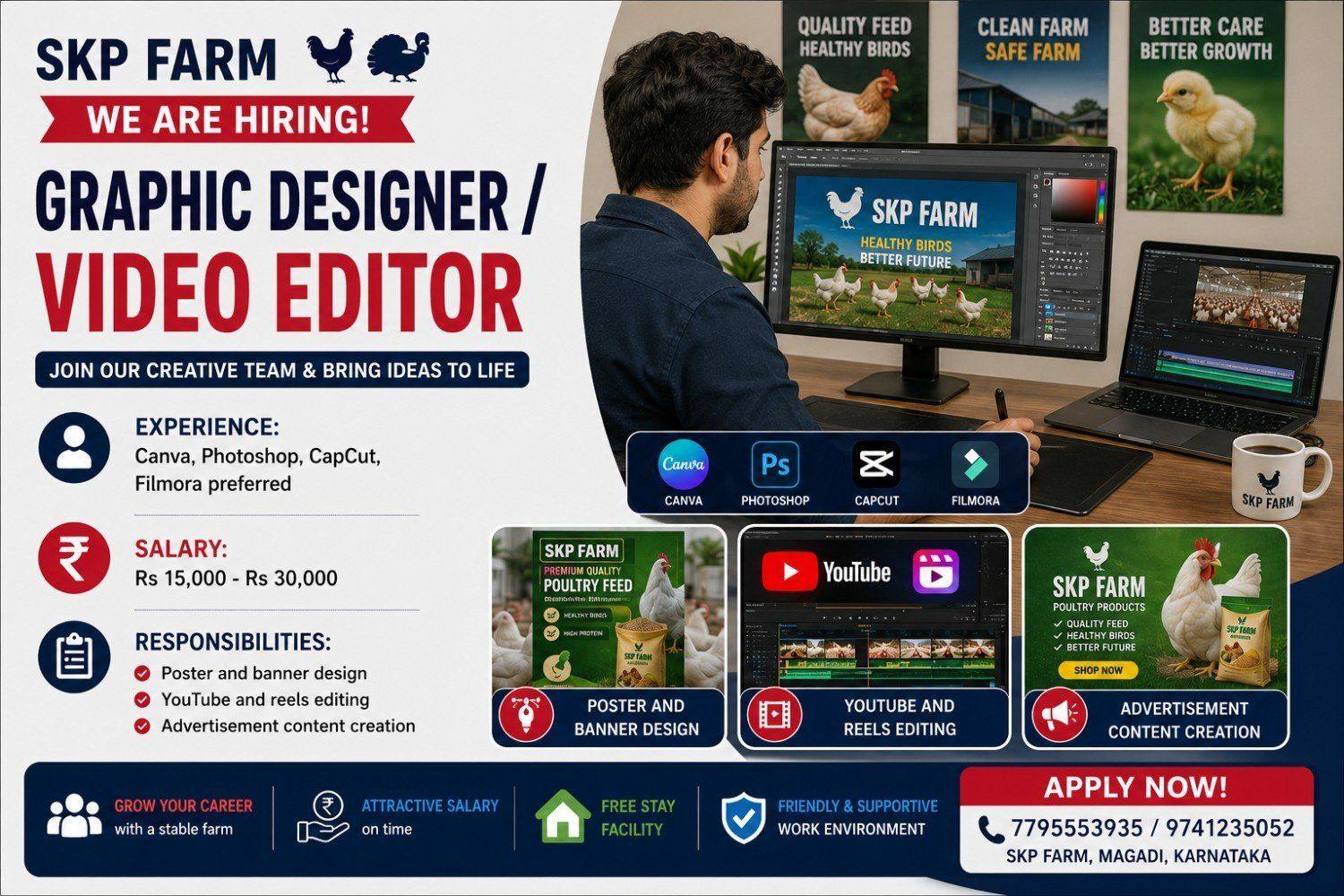 Graphic Designer/Video Editor