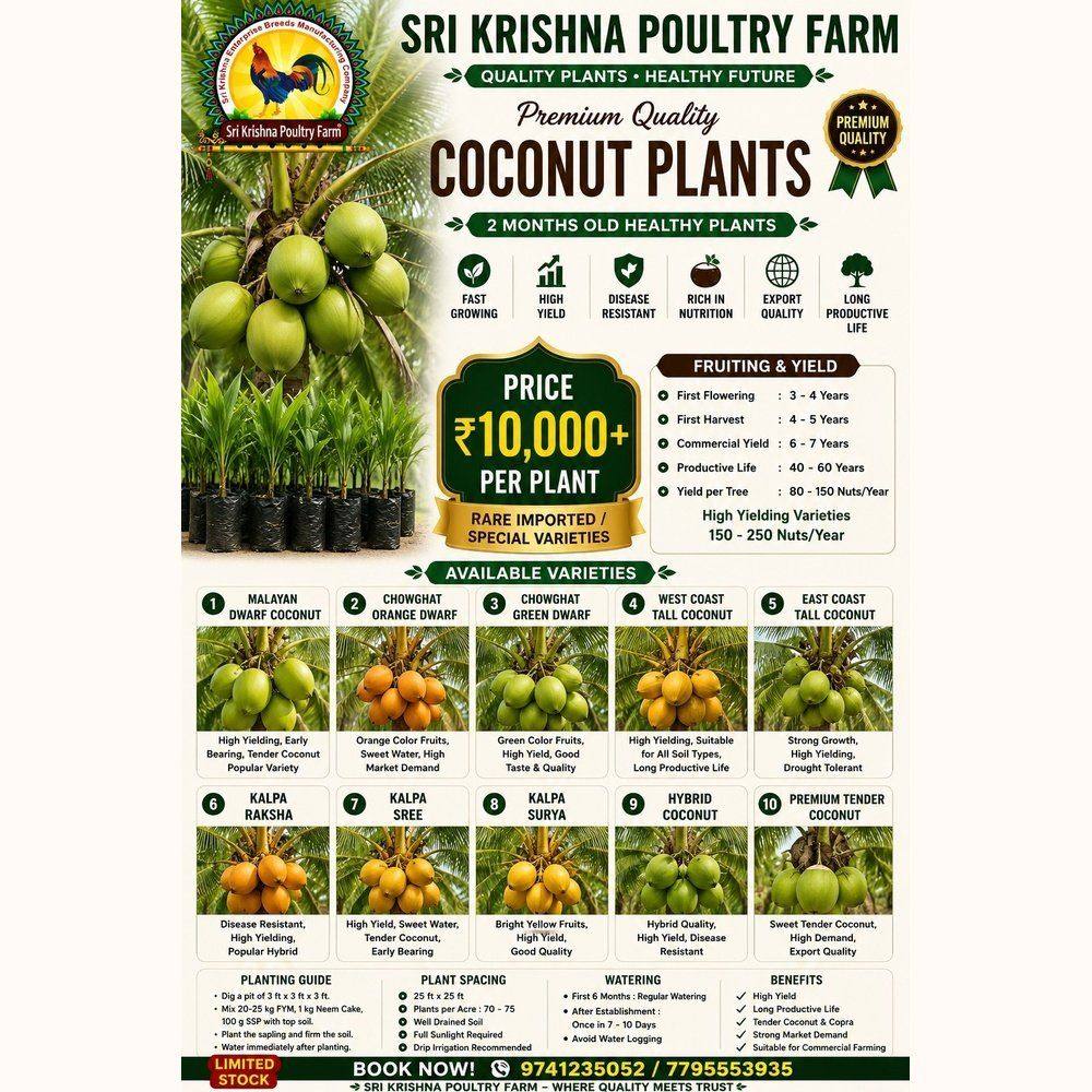 Coconut plants