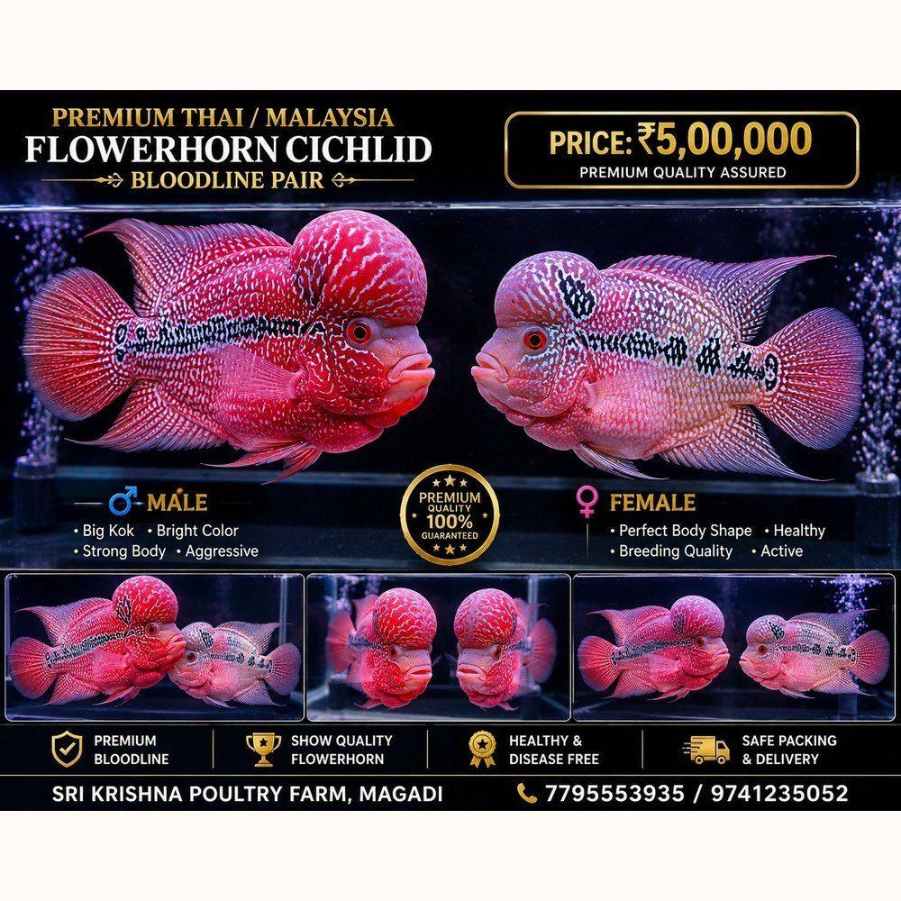 Flowerhorn Cichlid