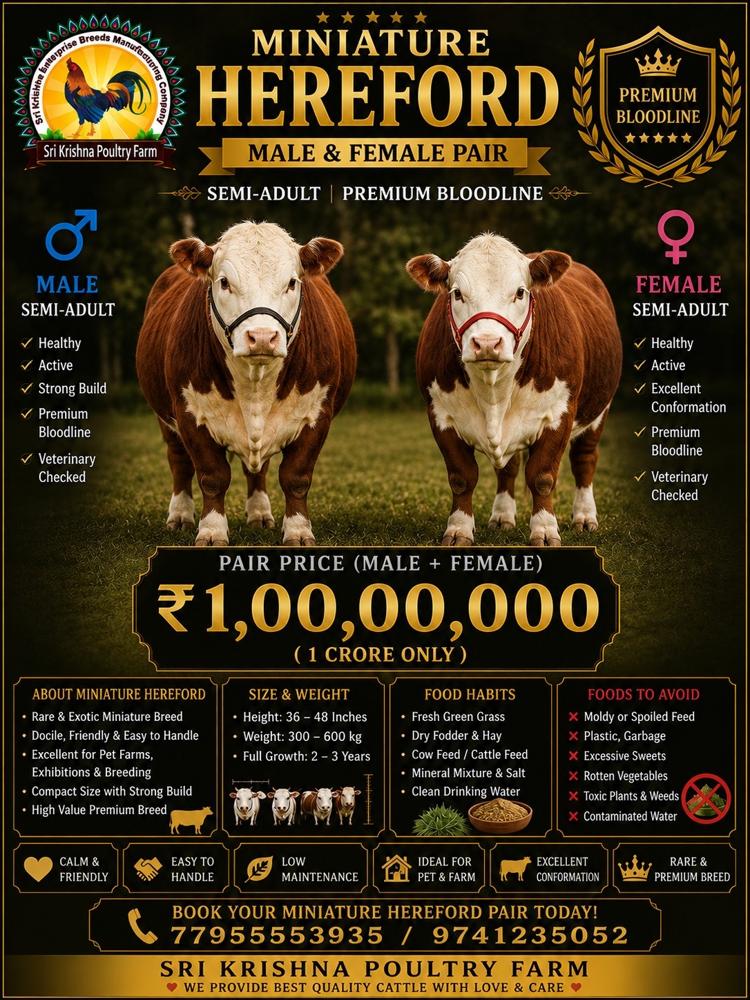 Miniature Hereford