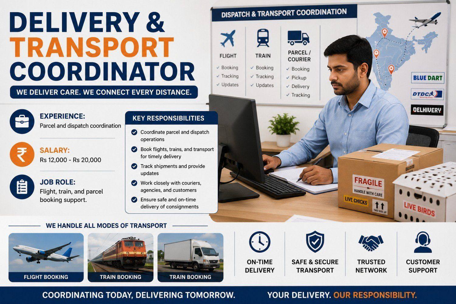 Delivery & Transport Coordinator