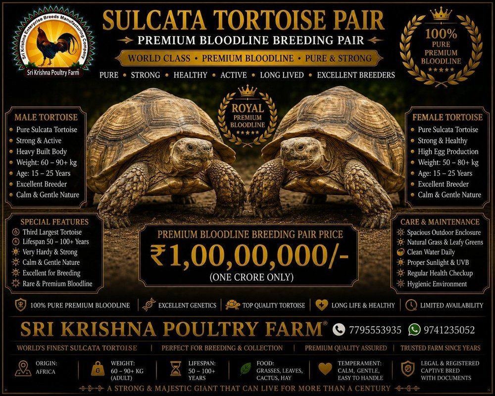 Sulcata Tortoise