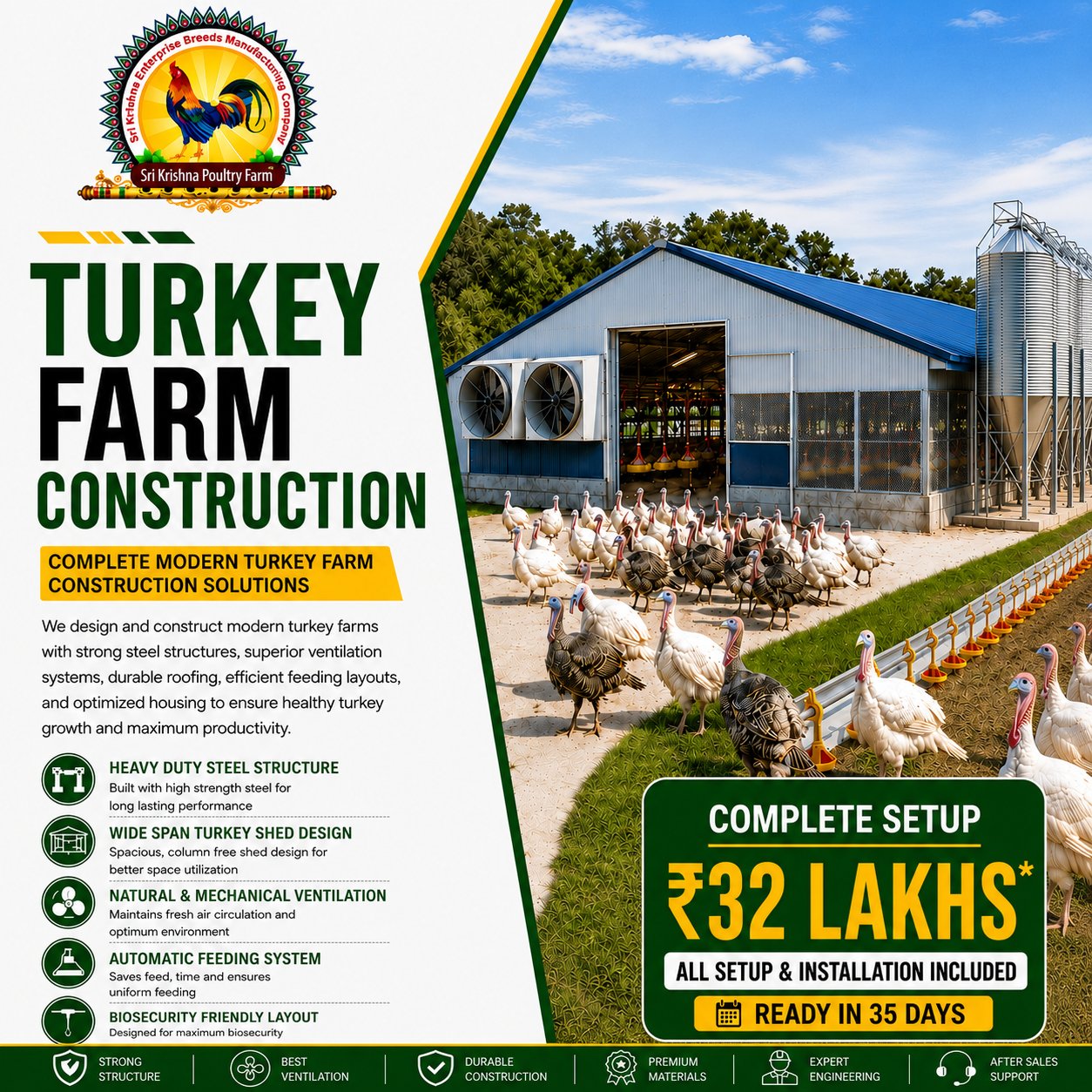Turkey Farm Construction