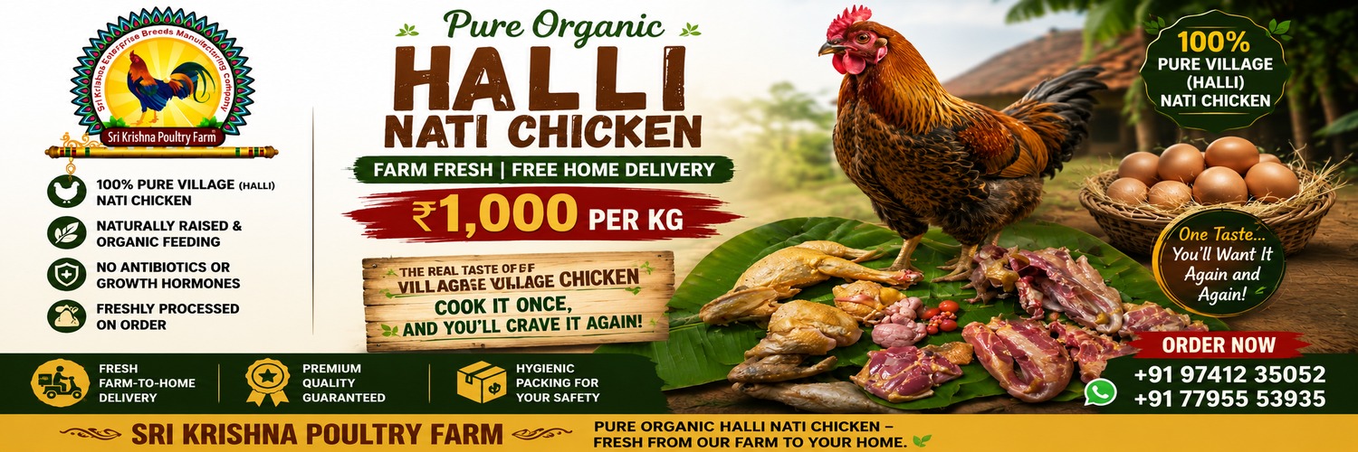 Pure Organic Halli Nati Chicken